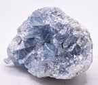 HQRP 3.3" 340g Translucent Blue Celestite Druzy Cluster Rough Natural Sparkling Gemstone Celestine Crystal Mineral Geode Décor Specimen Raw - Madagascar
