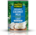 Native Forest Organic Light Coconut Milk - Canned Organic Coconut Milk, Unsweetened - 13.5 Fl Oz (Pack of 12)