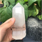 Natural Crystal Rough 200g Natural Clear White Obelisk Quartz Crystal Point Healing
