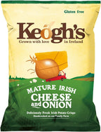 Keogh's Dubliner Irish Cheese & Onion Crisps 50g x 3