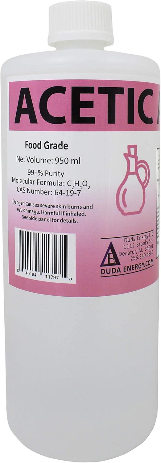 950ml Bottle Food Grade Glacial Acetic Acid Concentrated Vinegar