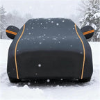 Waterproof Car Cover for Mercedes-Benz CLA180/CLA200/CLA220/CLA250, Full Car Covers with Door Zipper Outdoor Large Auto Cover Scratchproof Snow Rain UV Dust Resistant