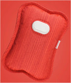 The Electric Heat Pack with Waist Belt，Portable Hot Water Bag，Soothing Heat relieves Back Pain,Cramps,Arthritis,Warms Hands and Tummy,Electric Hot Water Bottle。 (Color : Orange)