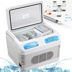 12L Insulin Cooler Refrigerated Box,Insulin Travel Case,LED Display 2-8℃,Medicine Refrigerator Cooler,Car USB Charger,Keep Diabetes Medication Isolated,for Car,Travel,Home