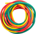 Cando W54615 10-5380 Yellow/Red/Green Low-Powder Exercise Tubing PEP Pack, Easy Resistance