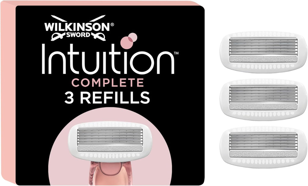 Wilkinson Sword Intuition Complete Women's Razor Blades Pack of 3