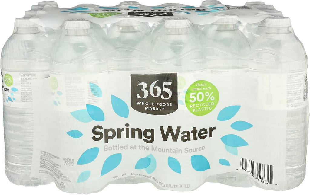 365 by Whole Foods Market, Spring Water, 16.9 Fl Oz