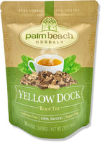 Palm Beach Medicinal Herbs - Yellow Dock Root Tea - Pure Herbal Tea Series, 30ct