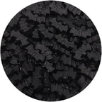 NCS Bat Shaped Edible Sprinkles – Black Cupcake, Cake & Cookie Decorations, 8 oz