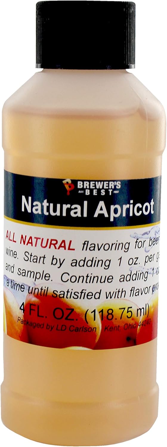 Brewer's Best Natural Beer and Wine Fruit Flavoring (Apricot)