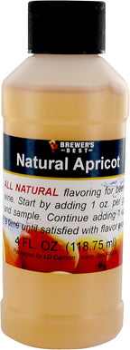 Brewer's Best Natural Beer and Wine Fruit Flavoring (Apricot)