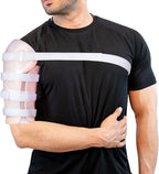 Sarmiento Brace - Humeral Shaft Fracture Splint Humeral Fracture Brace for Broken Upper Arm Shoulder Bicep Left/Right Arm Long-Bone Humerus Fracture for Men and Women (M)
