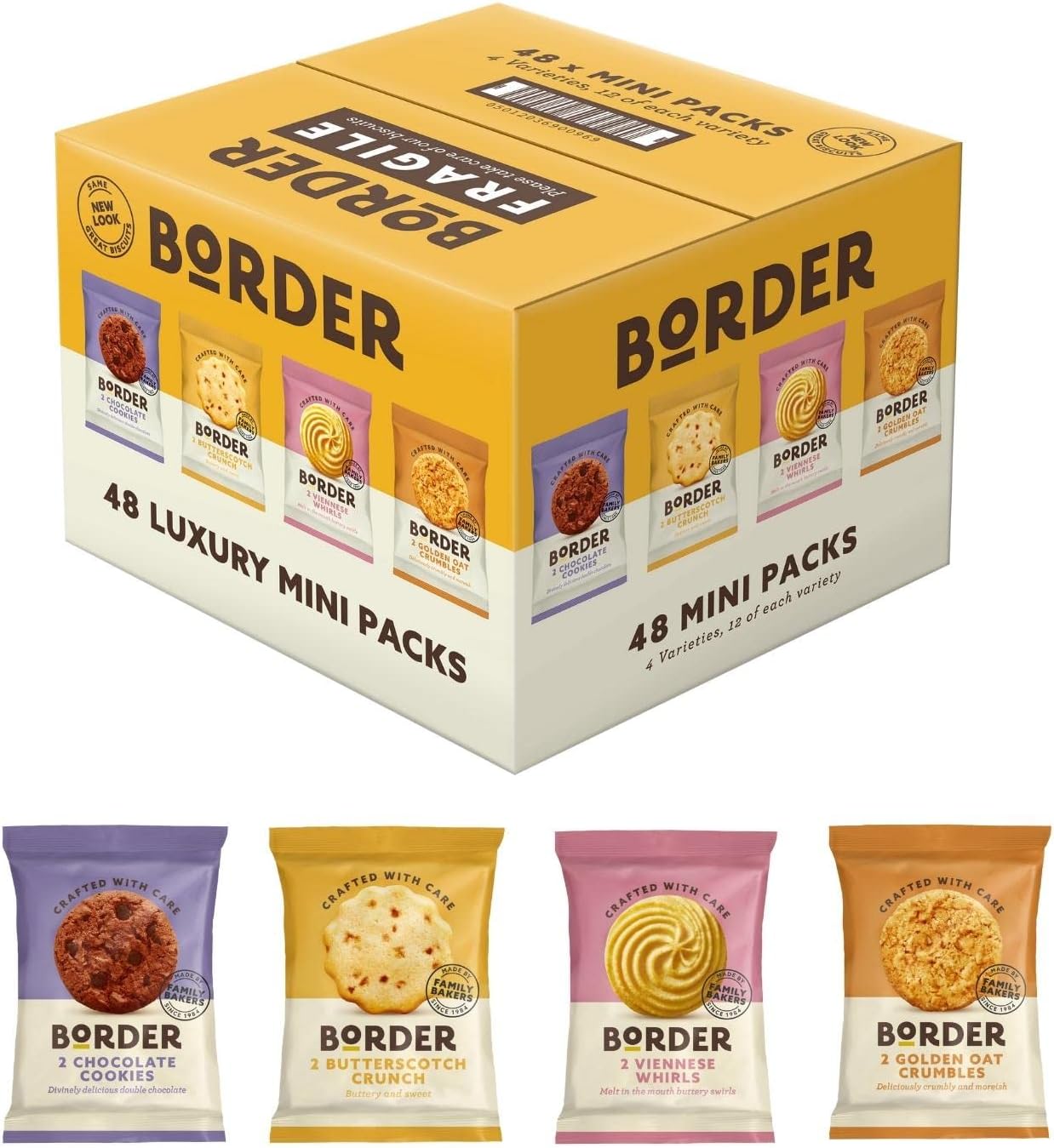 Border Biscuits 48 Luxury Mini Packs