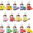 Food Flavoring Oil - Candy Flavoring for Candy Making 14 x 0.35 Fl Oz Concentrated Extracts and Flavorings for Baking, Lip Gloss, Cakes, Desserts
