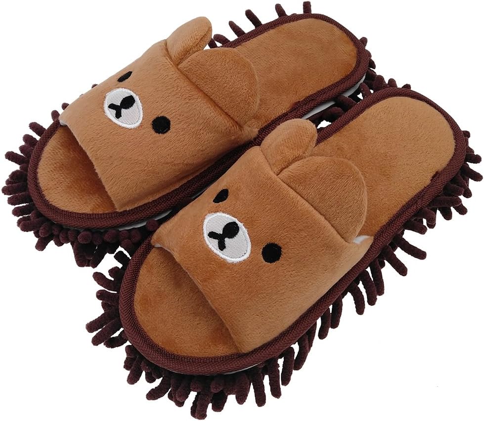 Selric Super Chenille Microfiber Washable Mop Slippers Shoes, Detachable Mopping Shoes, Floor Dust Dirt Hair Cleaner, Multi-sizes Multi-Colors Available