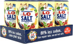 LOSALT – Reduced Sodium Salt | Iodized | Great Tasting Salt Alternative/Substitute with 66% less sodium | 12.3oz/350g tub (Pack of 6)