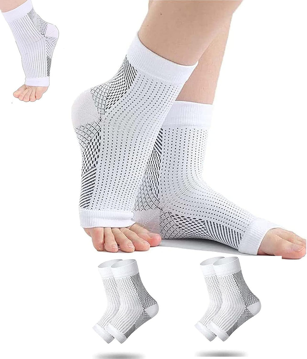 Ankle Sleeves, 2 Pairs Ankle Sleeves To Wear To Sleep In, Ankle Sleeves Socks For Women Men Foot Sleeve Support Relief For Pain