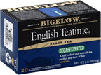 Bigelow Tea Decaffeinated English Teatime Black Tea, 20 Count (Pack of 6), 120 Total Tea Bags