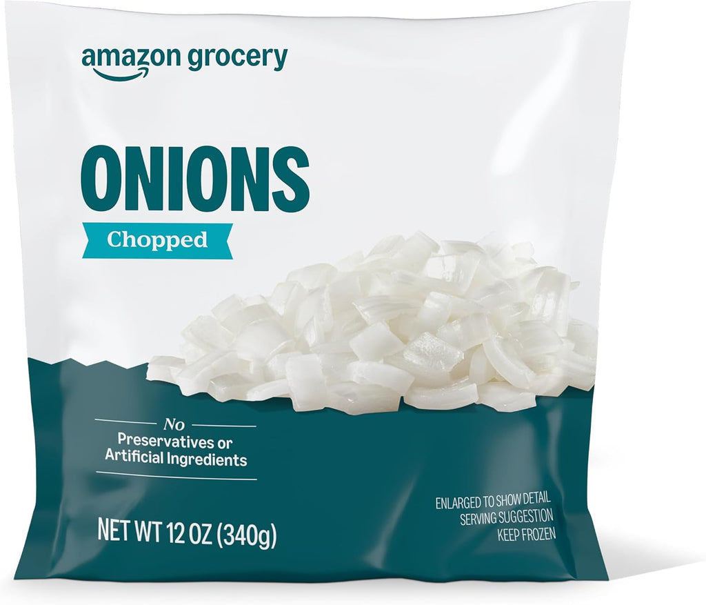 Amazon Grocery, Chopped Onions, 12 Oz, Frozen