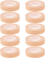 10Pcs Cotton Adhesive Tape Roll Nail Picks Finger Protector for Chinese Guzheng Pipa Banjo Lute Guitar Ukulele Accessories Skin Color