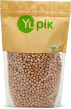 Yupik Organic Raw Chickpeas, Garbanzo Beans, 2.2 lb (35.2 oz), Non-GMO, Vegan, Gluten-Free, Kosher, USDA Certified, High-Protein Legumes for Hummus, Soups, Salads & Toppings, Chick Peas