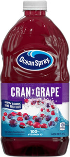 Ocean Spray® Cran-Grape® Cranberry Grape Juice Drink, 64 Fl Oz Bottle