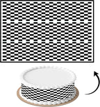 3 pcs Racing Cake Strips Edible birthday cake strips, cake side borders, Icing Sheets 2.7X11.8