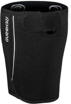 Rehband Thigh Support with Fastener XXL, Thigh Compression Support 5mm Neoprene, 1x Thigh Sleeve for Assisting Muscle Tear & Strain, Quad Compression Sleeve