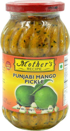 Mother's Recipe Punjabi Mango Pickle 500 Grams, 17.64 Oz