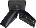 Oiktylr SOT Blocks Chiropractic, Soft & Comfortable Pelvic Blocks Wedges - Elastic Support Sponge - Dejarnette Style Pelvic Sacral Blocks, Chiropractor Wedges Blocks Set for HIPS (Glossy Black)