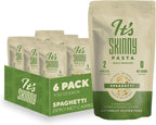 It’s Skinny Spaghetti Pasta – Low Carb, Gluten Free, Keto & Vegan-Friendly, Shirataki Konjac, Sugar-Free, High in Fiber, Only 4.5 Calories Per Serving, Ready in 2 Minutes (6 Packs)