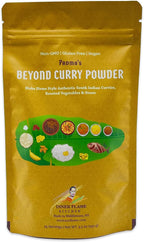 Inner Flame Beyond Curry Powder For Authentic Home Style South Indian Curries (Blend of 12 Spices) 150g | 100% Natural | VEGAN, GLUTEN FREE & NON-GMO. Indian Spice.