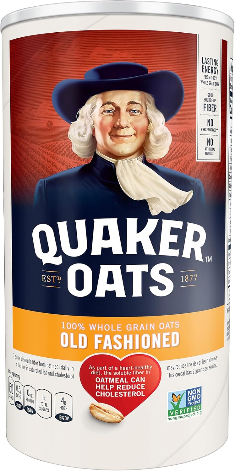 Quaker Oats, Old Fashioned Oats, 18 Oz
