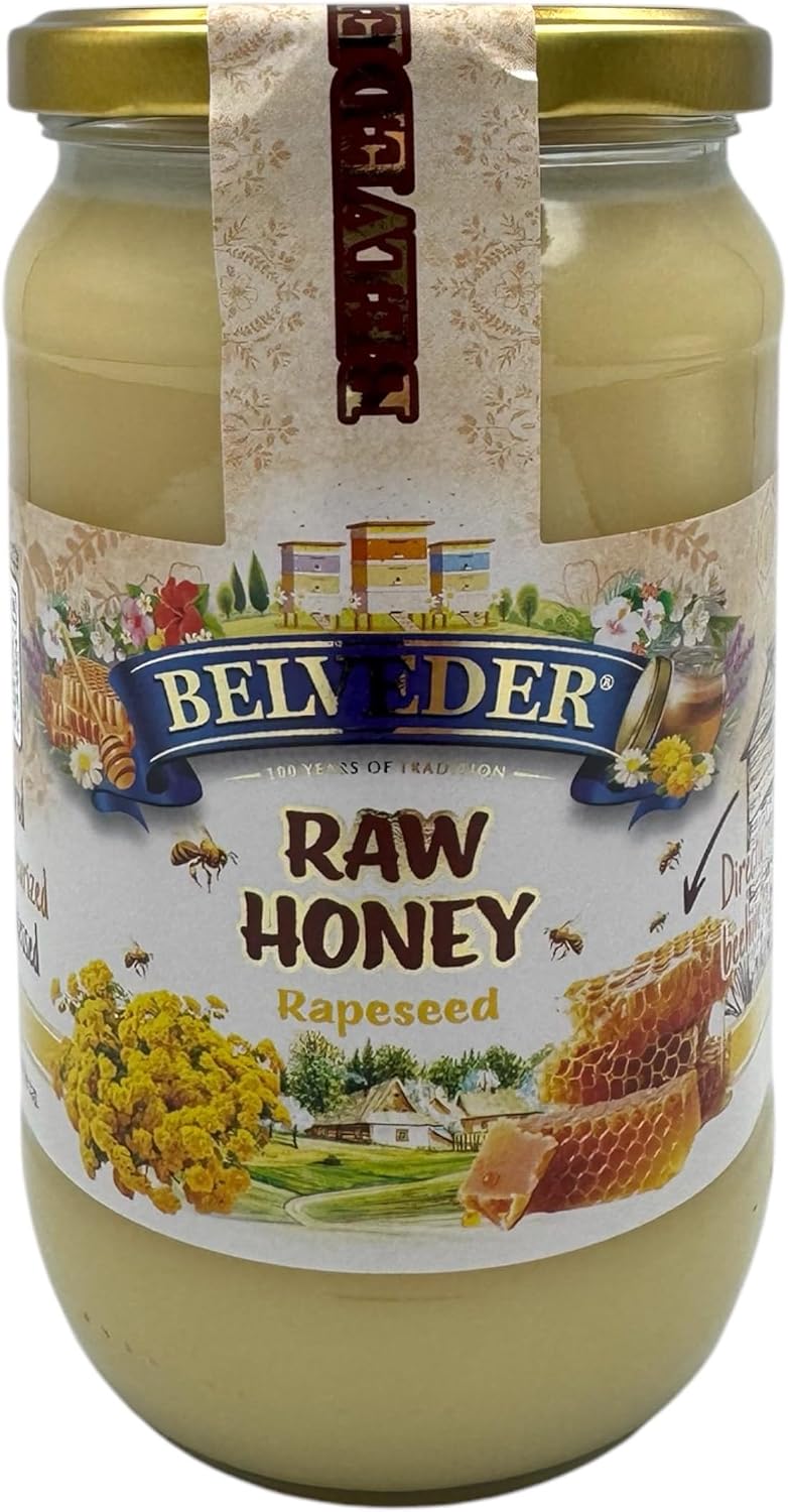 BELVEDER HONEY (1 - PACK, Raw Rapeseed)