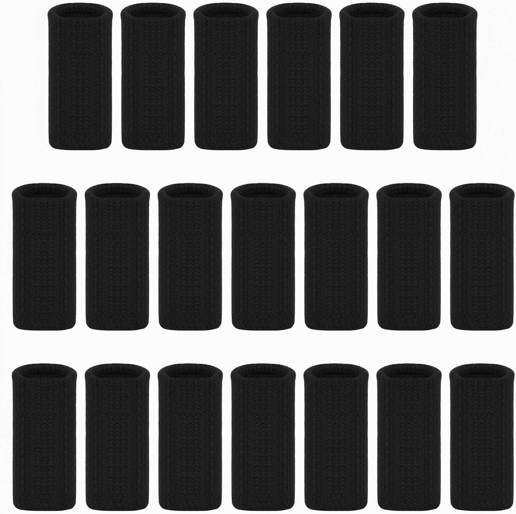 Finger SleevesThumb Braces Support Elastic Compression Protector Braces for Relieving Pain Calluses Arthritis Knuckle,20-Pieces