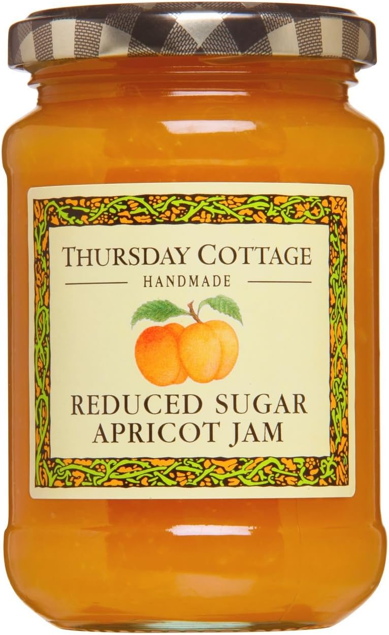 Thursday Cottage - Reduced Sugar Apricot Jam - 315g