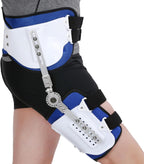 Hinged ROM Hip Abduction Brace, Adjustable Abduction Hip Stabilizer for Sciatica Pain Relief, Post Op Hips Orthosis Support Brace Joint Protection Fixation, Universal (Left)