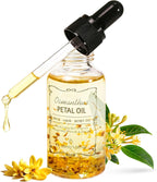 Osmanthus Essential Oil with Flower Petal, Sunflower Seed, Olive Fruit Natural Massage Oils for Nails, Hair, Body, Face Moisturizing Skincare Oil Serum Dry Hair Strengthening Treatment All Types 30ml
