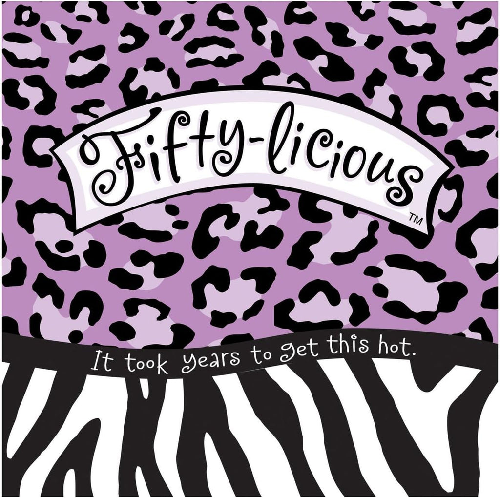Creative Converting 16 Count Fifty-Licious Lunch Napkins