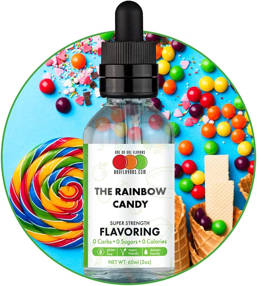 Rainbow Candy Flavored Liquid Concentrate (2 oz)