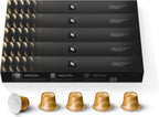 Nespresso Capsules Original Line, Caramello, Medium Roast Espresso Coffee, 50 Count Espresso Coffee Pods