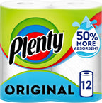 Plenty Original Kitchen Roll, 12 Rolls