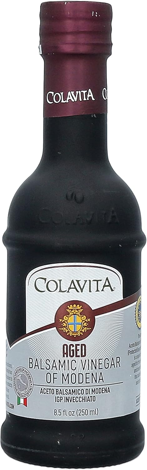 Colavita Aged Balsamic Vinegar of Modena IGP, 3 years, 8.5 Floz Glass Bottle