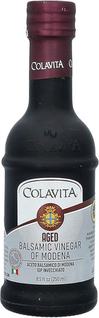 Colavita Aged Balsamic Vinegar of Modena IGP, 3 years, 8.5 Floz Glass Bottle