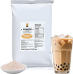 Soeos Milk Tea Flavored Powder (3-in-1), 2.2 lbs (1kg) – Instant Bubble Tea Mix with Creamer & Sugar, Easy to Prepare, Perfect for Boba Drinks & Desserts