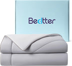 King/Cali King Cooling Comforter, Blanket for Hot Sleepers, All Season Bedding to Keep Cool for Night Sweats, Breathable Lightweight Upgraded Cold Blanket, 106x90 Inches, Grey