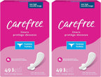 Carefree Thong Pantiliners, Unscented, 49 Count (Pack of 2)