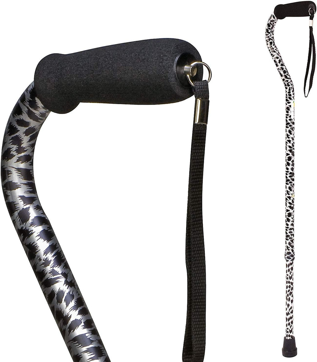 DMI Adjustable Designer Cane with Offset Handle