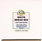 Bakerdale White Bread Mix 6 Batches of 12 Ounces Each Just Add Water