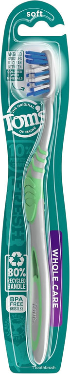 Tom's of Maine, Whole Care Toothbrush, Soft